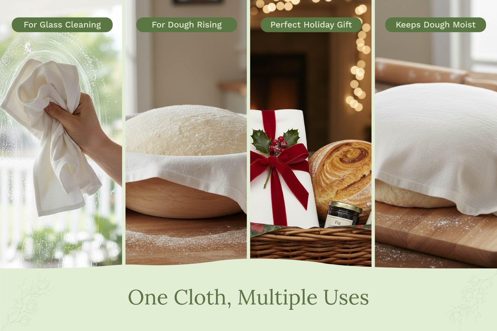 Flour-Friendly Kitchen Towels